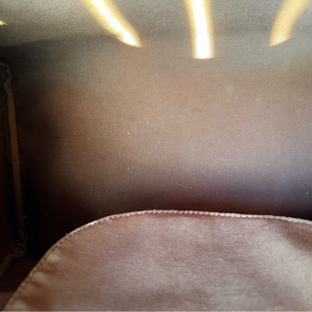 Louis Vuitton Brown Duffel Bag Speedy 35 - Picture 10 of 17